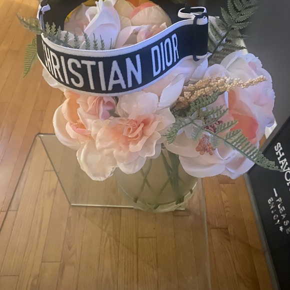 DIOR YELLOW DIOR CLUB1 VISORS HAT - Picture 2 of 2